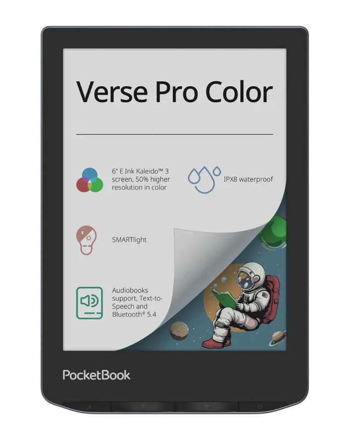 PocketBook Verse Pro Color 16 GB 6 " Čierna